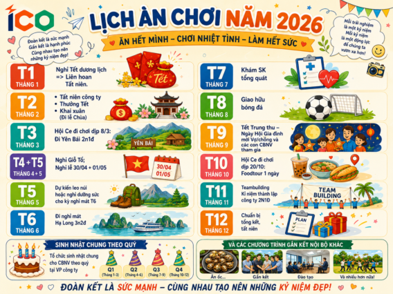 Lịch Ăn Chơi 2026 Chính Thức Lên Sóng